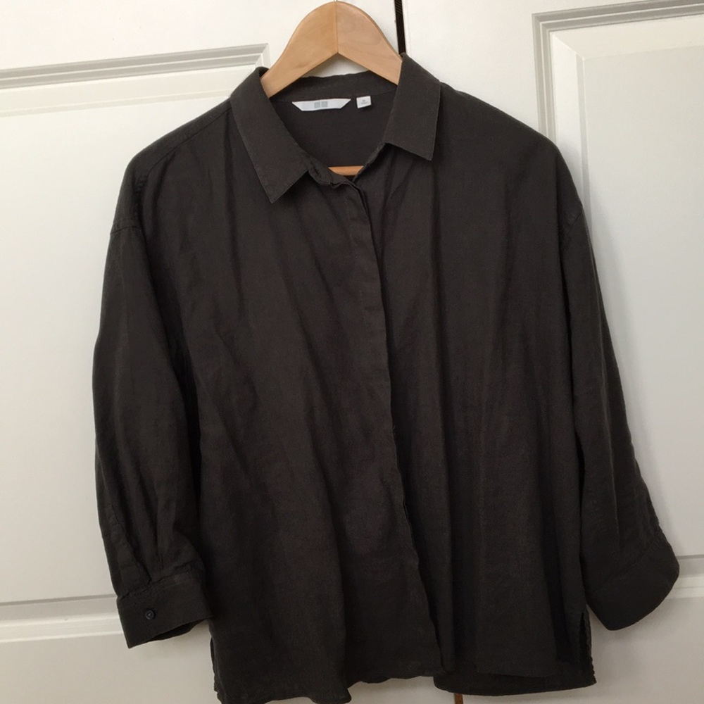 Uniqlo linen shirt